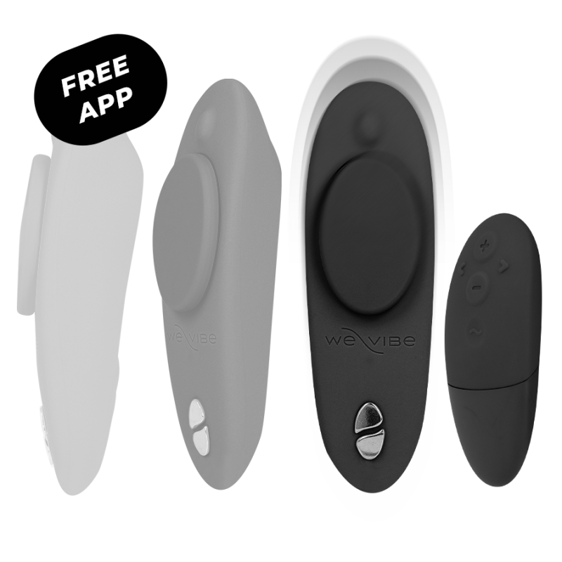 WE VIBE MOXIE VIBRADOR CLiTORIS NEGRO