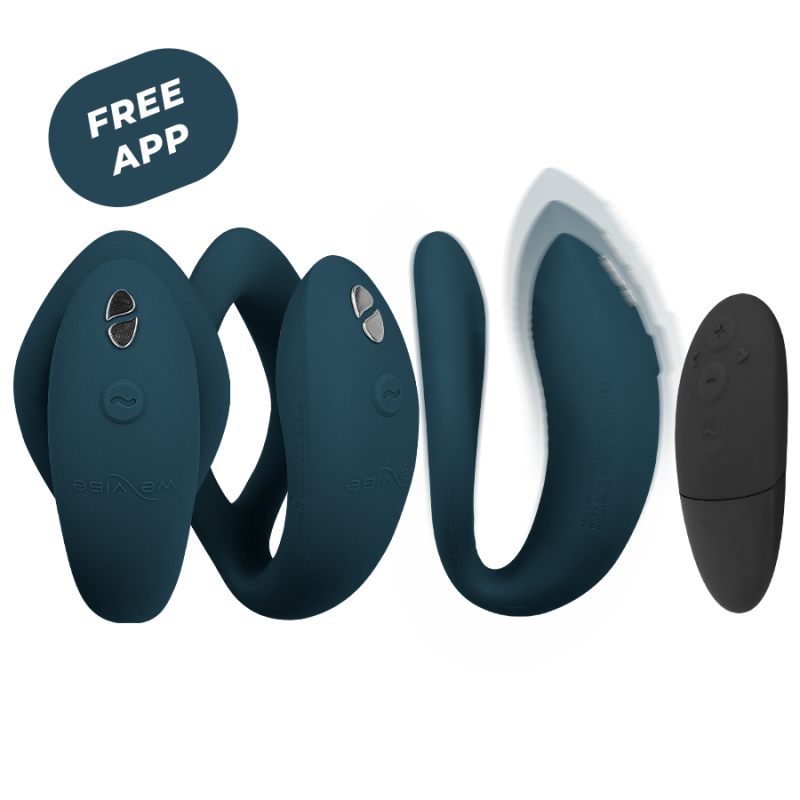 WE VIBE SYNC O VIBRADOR FLEXIBLE CONTROL REMOTO VERDE OSCURO
