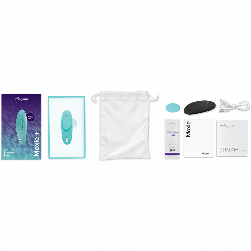 WE VIBE MOXIE VIBRADOR PARA BRAGUITAS CON CLIP MAGNeTICO AGUA