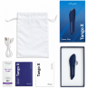 WE VIBE TANGO X VIBRADOR BALA RECARGABLE AZUL MEDIANOCHE