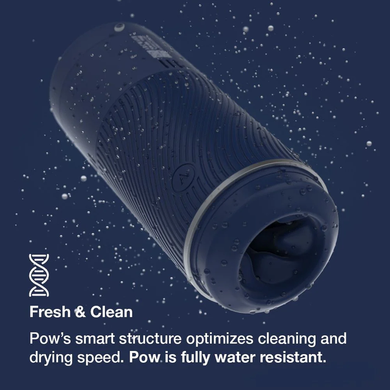 ARCWAVE POW MASTURBADOR MANUAL CON CONTROL DE SUCCIoN AZUL