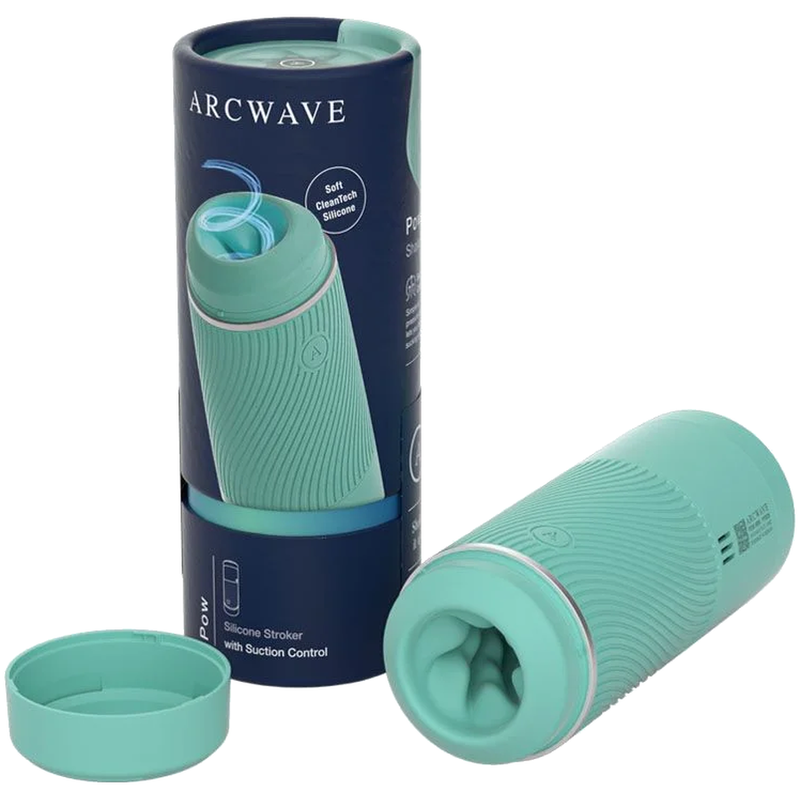 ARCWAVE POW MASTURBADOR MANUAL CON CONTROL DE SUCCIoN COLOR MENTA
