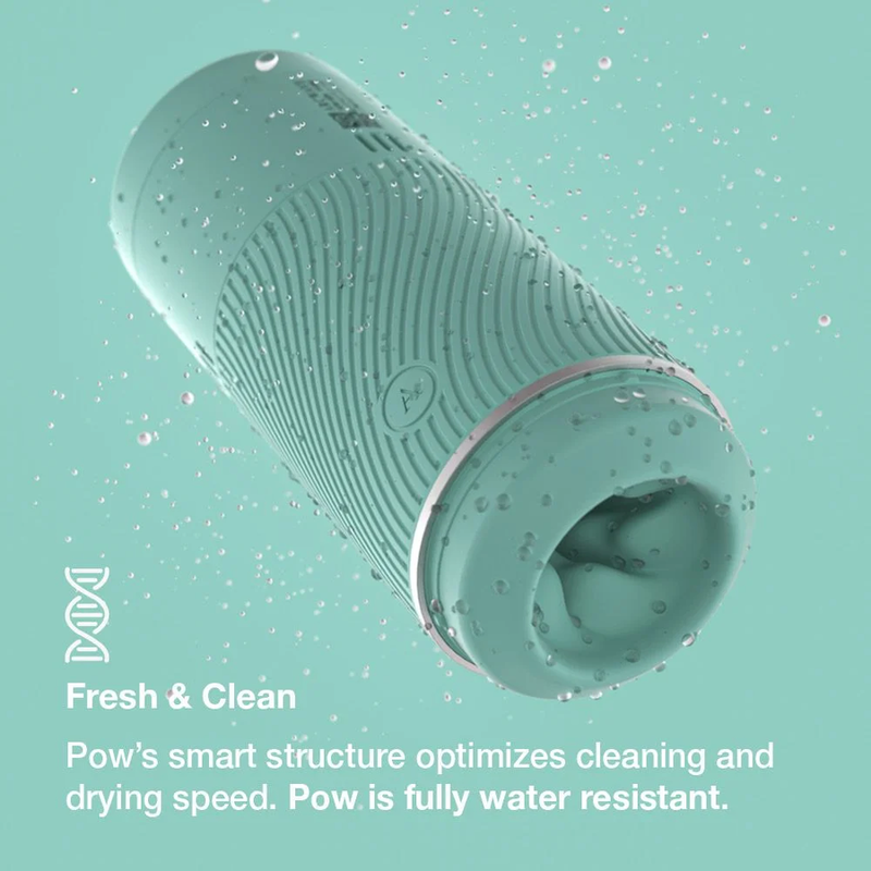 ARCWAVE POW MASTURBADOR MANUAL CON CONTROL DE SUCCIoN COLOR MENTA