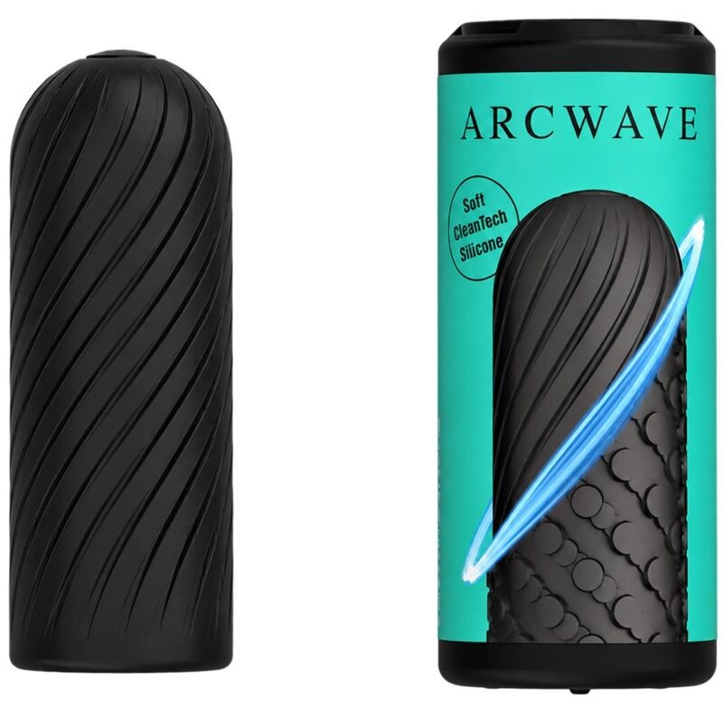 ARCWAVE GHOST MASTURBADOR REVERSIBLE DE SILICONA NEGRO