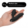 WE VIBE VECTOR MASAJEADOR DE PRoSTATA NEGRO CONTROL REMOTO