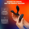 ARCWAVE PERK MASAJEADOR PROSTaTICO VIBRADOR CON DOBLE MOTOR Y CONTROL REMOTO NEGRO