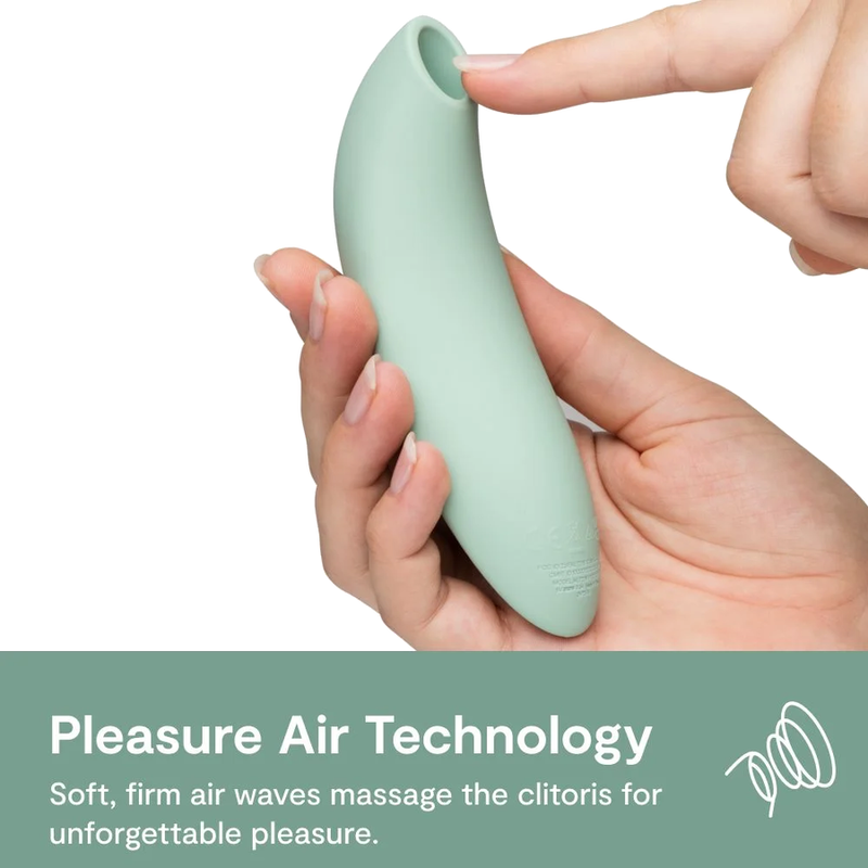 WE VIBE MELT 2 ESTIMULADOR CLITORIANO POR ONDAS DE AIRE VERDE SALVIA