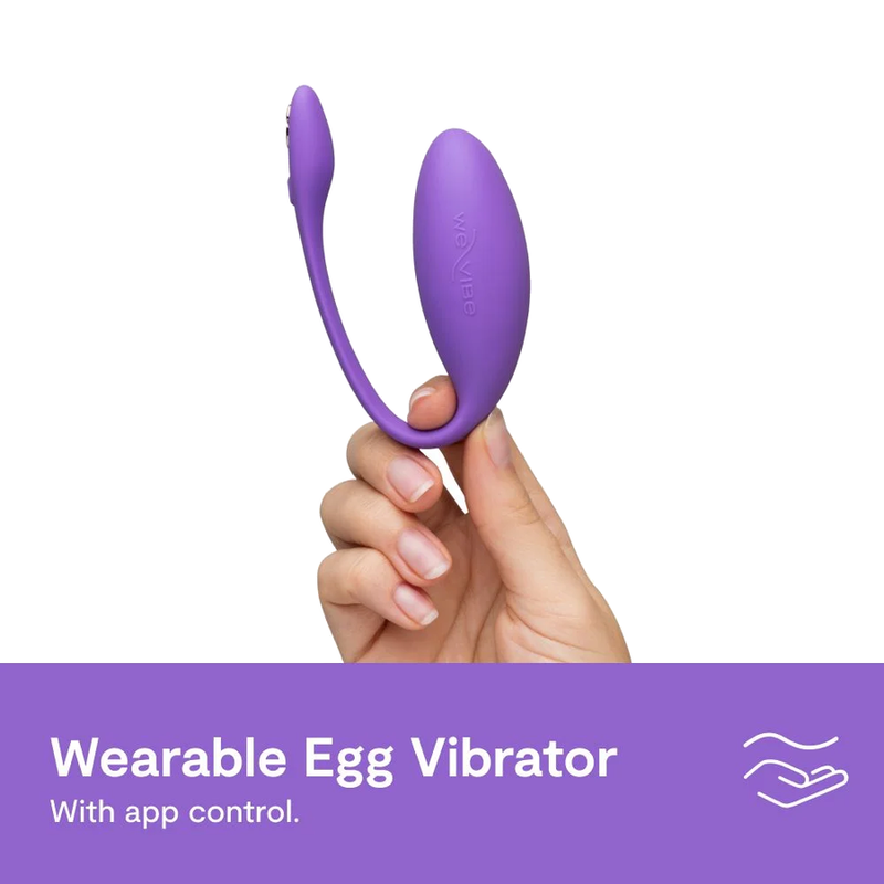 WE VIBE JIVE LITE VIBRADOR HUEVO PONIBLE CON CONTROL POR APLICACIoN PuRPURA