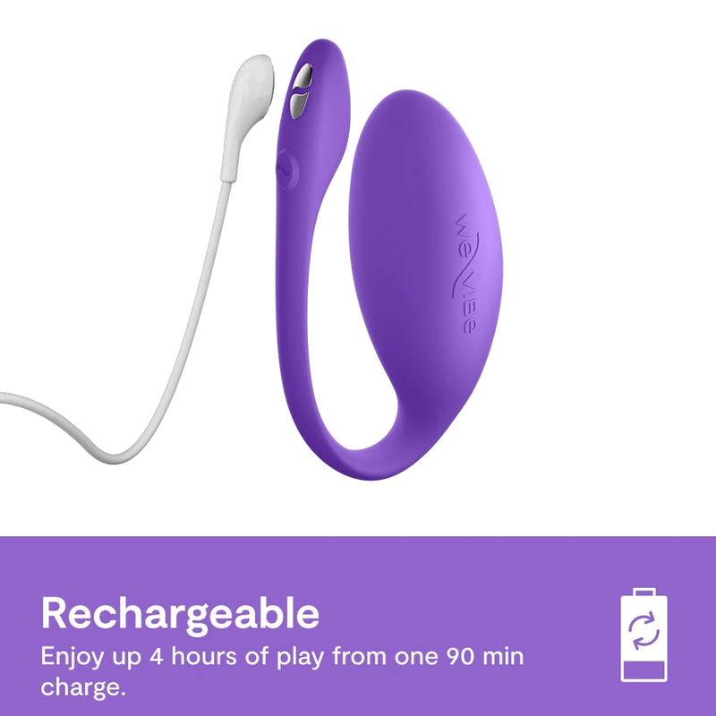 WE VIBE JIVE LITE VIBRADOR HUEVO PONIBLE CON CONTROL POR APLICACIoN PuRPURA
