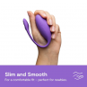 WE VIBE JIVE LITE VIBRADOR HUEVO PONIBLE CON CONTROL POR APLICACIoN PuRPURA