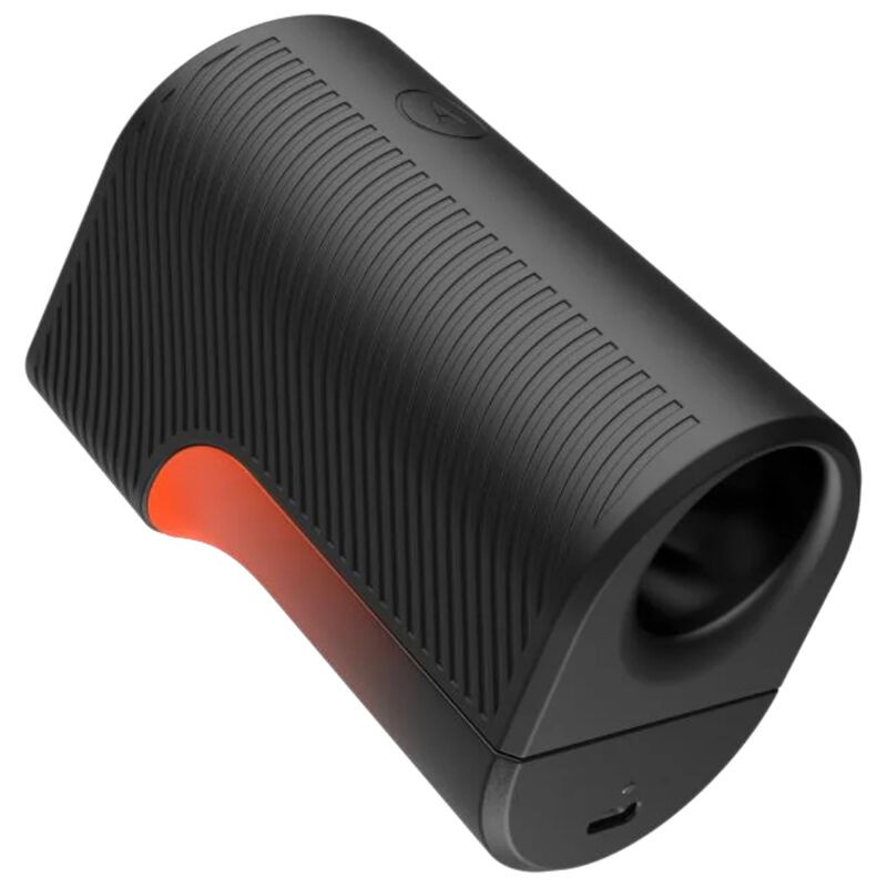 ARCWAVE AIR MASTURBADOR MASCULINO ELaSTICO CON PULSOS DE AIRE Y 6 INTENSIDADES NEGRO