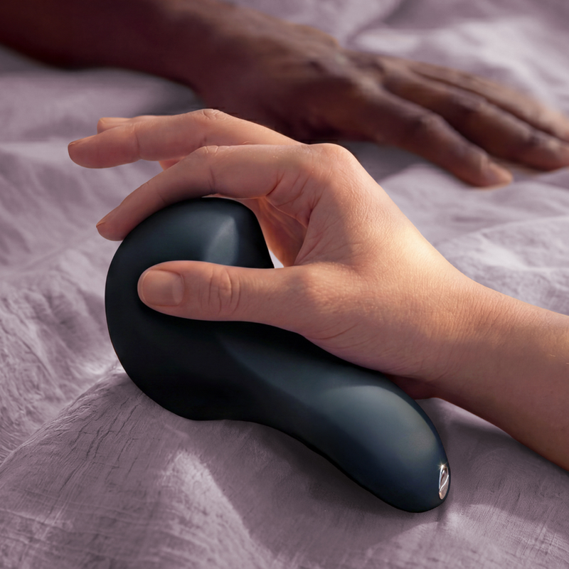 WE VIBE SHARED TOUCH VIBRADOR PARA PAREJAS DE DOBLE CARA NEGRO