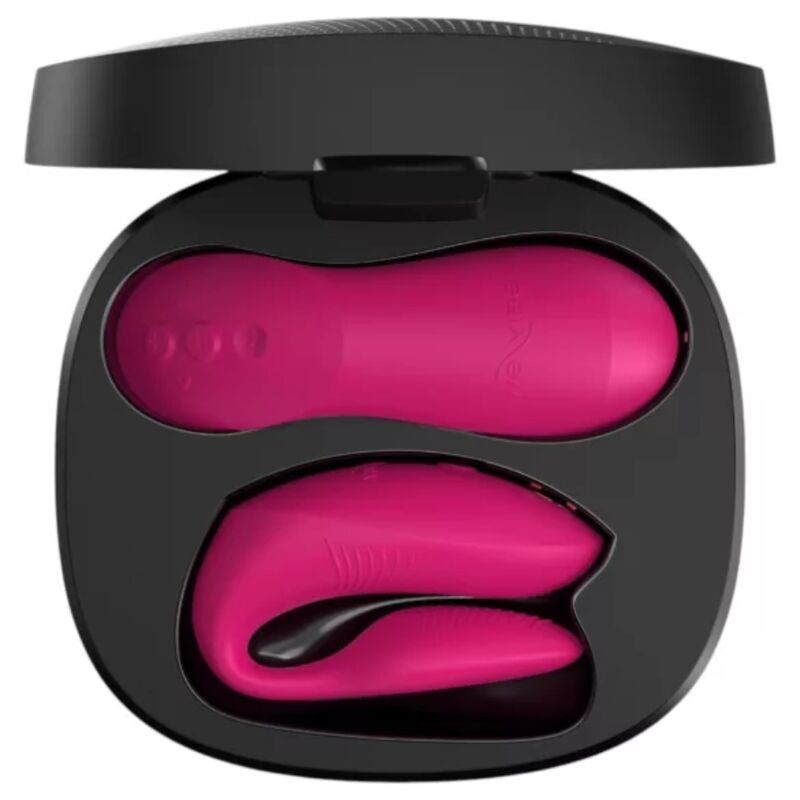 WE VIBE CHORUS PRO VIBRADOR PREMIUM PARA PAREJAS ROSA ELeCTRICO