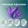 WE VIBE CHORUS PRO VIBRADOR PREMIUM PARA PAREJAS PuRPURA CoSMICO