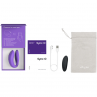 WE VIBE SYNC O VIBRADOR PARA PAREJAS CON ESTIMULACIoN ENVOLVENTE PuRPURA CLARO