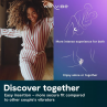 WE VIBE SYNC O VIBRADOR PARA PAREJAS CON ESTIMULACIoN ENVOLVENTE PuRPURA CLARO