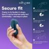 WE VIBE SYNC 2 VIBRADOR AJUSTABLE PARA PAREJAS VERDE TERCIOPELO