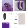 WE VIBE SYNC 2 VIBRADOR AJUSTABLE PARA PAREJAS PuRPURA