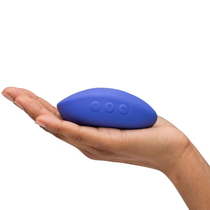 WE VIBE TEMP VIBRADOR CON FUNCIoN DE CALOR Y FRiO AZUL LAVANDA