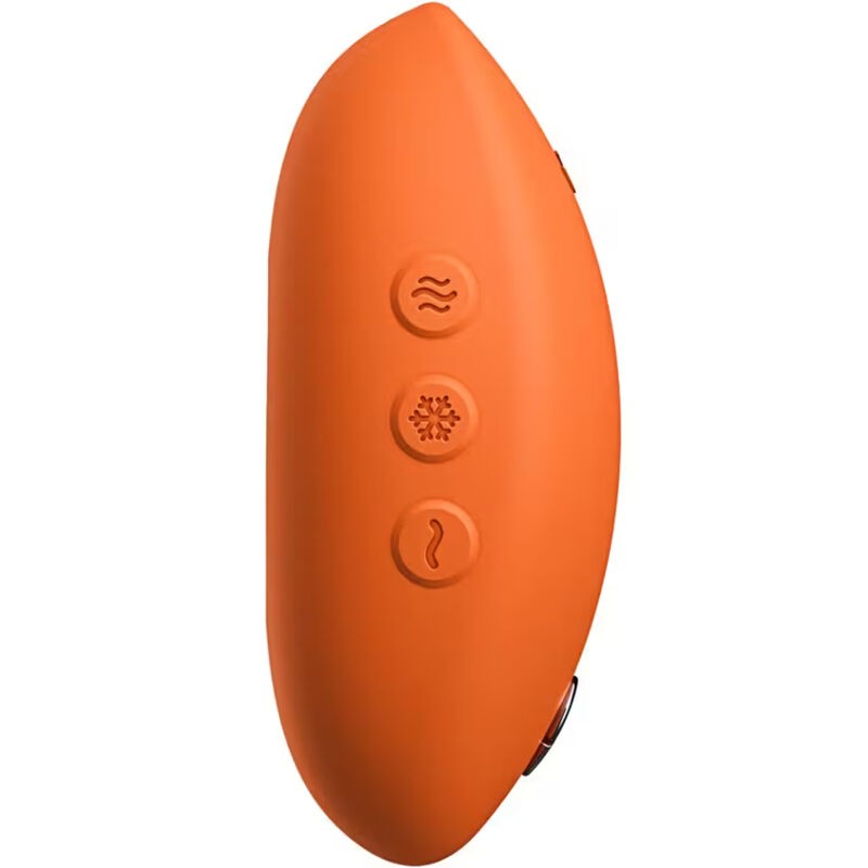 WE VIBE TEMP VIBRADOR CON FUNCIoN DE CALOR Y FRiO MANDARINA