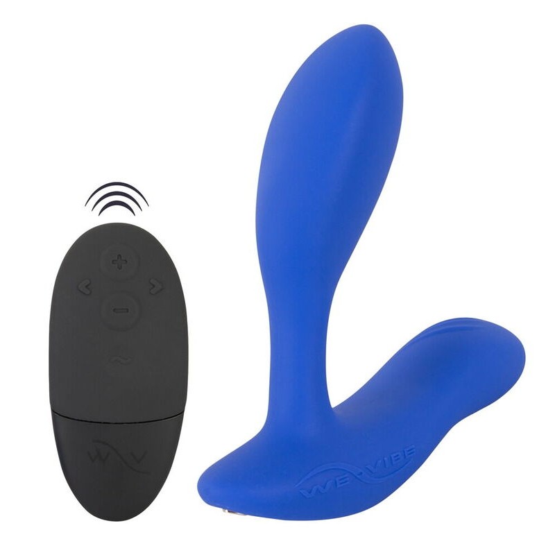 WE VIBE VECTOR MASAJEADOR DE PRoSTATA CON DOBLE ESTIMULACIoN AZUL REAL