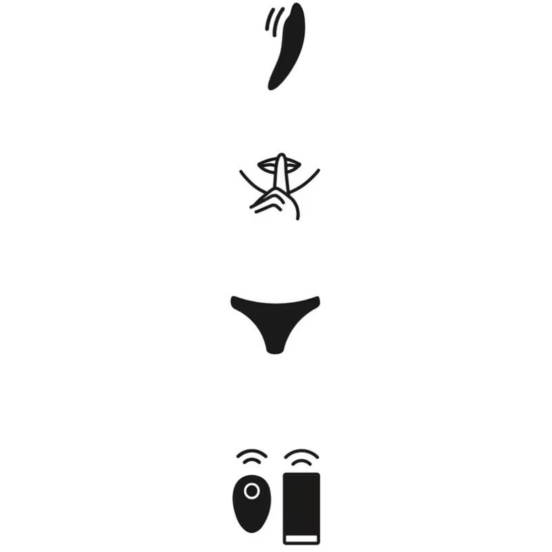 WE VIBE MOXIE VIBRADOR CLiTORIS NEGRO
