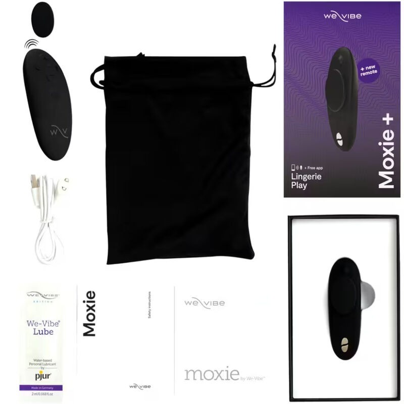 WE VIBE MOXIE VIBRADOR CLiTORIS NEGRO