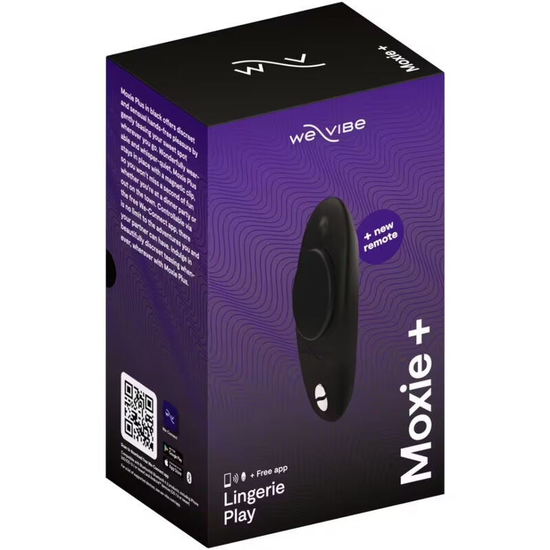 WE VIBE MOXIE VIBRADOR CLiTORIS NEGRO