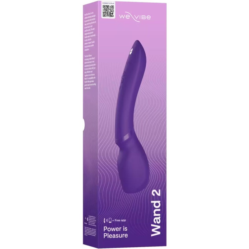 WE VIBE WAND 2 MASAJEADOR CORPORAL RECARGABLE PuRPURA