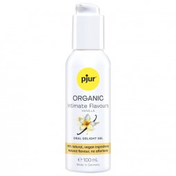 PJUR ORGANIC INTIMATE FLAVOURS GEL iNTIMO ORAL SABOR VAINILLA 100 ML